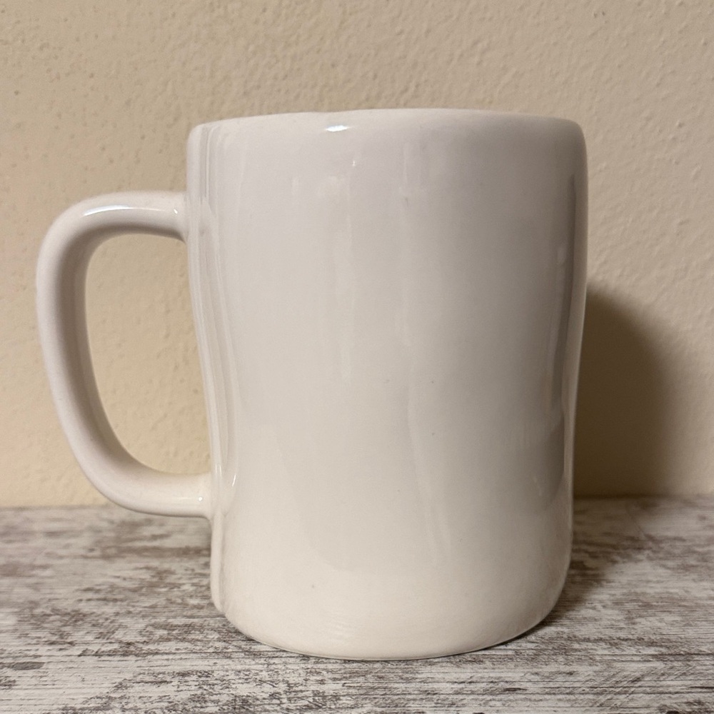Rae Dunn “MY LOVE” Ceramic Mug Pink Interior - Picture 3 of 6